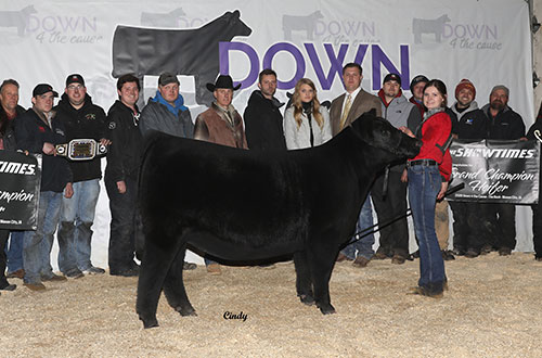 Supreme Breeding Female, 2021 Down 4 The Cause, Shelby & Grace Greiman