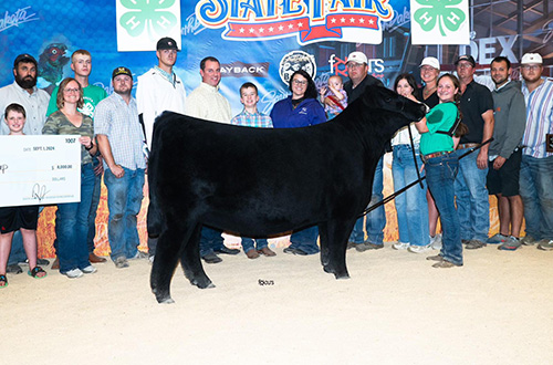 Reserve Supreme Breeding Heifer, 2024 SD State Fair